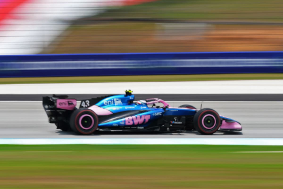 Franco Colapinto completó la única práctica del Gran Premio de Singapur