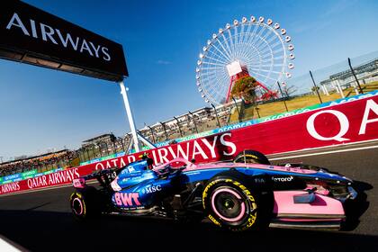 Franco Colapinto en su primera vez en Suzuka, la sede del Gran Premio de Japón de Fórmula 1.