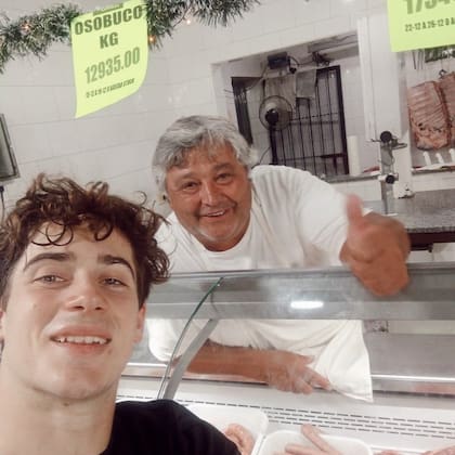 Franco Colapinto está de visita en la Argentina