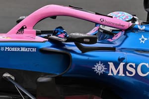 Franco Colapinto está muy lejos de Pierre Gasly, pero espera subir posiciones en la carrera de este domingo