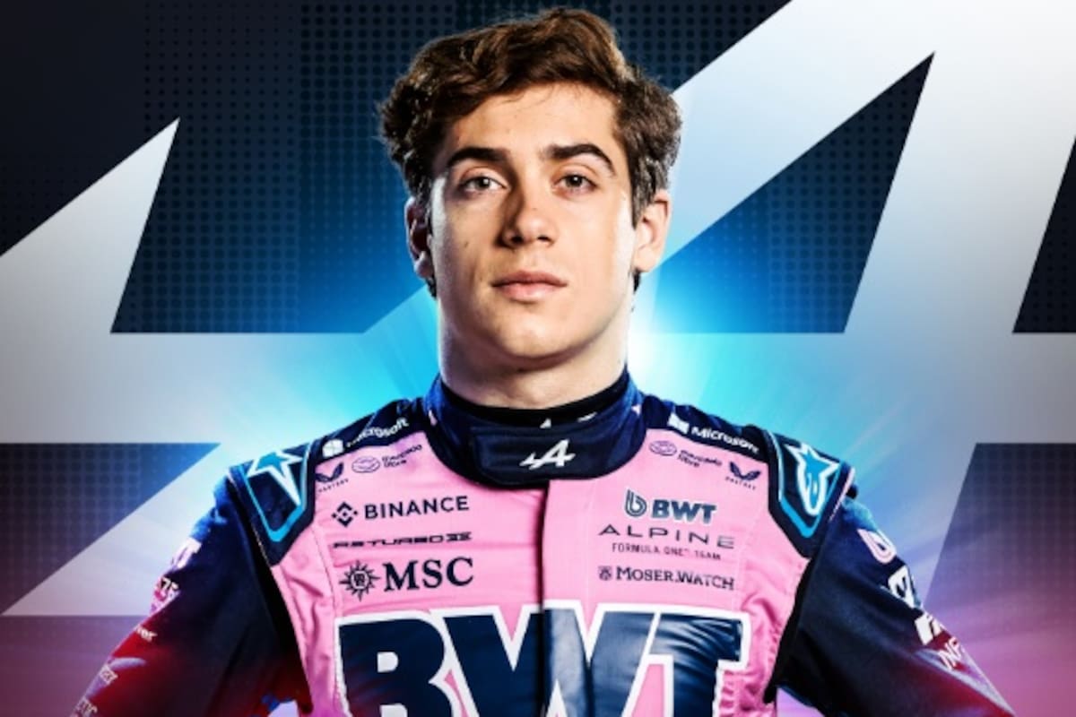 Franco Colapinto fue confirmado como piloto titular de Alpine; el argentino debutará en el Gran Premio de Imola el 18 de mayo