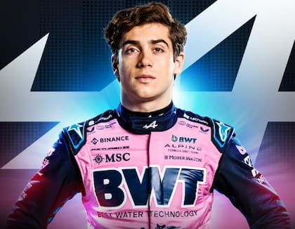 Franco Colapinto fue confirmado como piloto titular de Alpine