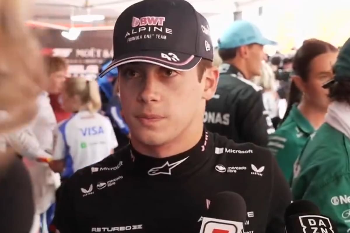 Franco Colapinto fue crítico con el rendimiento de su Alpine en la carrera sprint de Bélgica