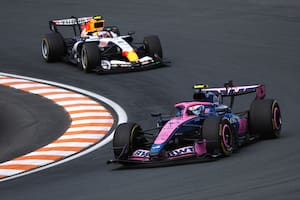 Colapinto largará 14° en la carrera principal del Gran Premio de Países Bajos de F1