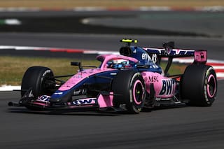 Colapinto terminó 9° en Silverstone, ganó 2 puntos y festejó Leclerc con Ferrari