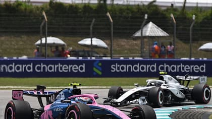 Franco Colapinto hizo una remontada paulatina y finalizó 13º en el Gran Premio de Bahréin en Malasia, pero sin los puntos que Alpine necesitaba para el Mundial de Constructores de Fórmula 1.