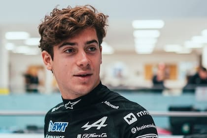 Franco Colapinto, hoy piloto de la escudería Alpine