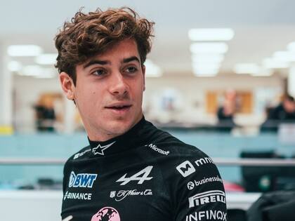 Franco Colapinto, hoy piloto de la escudería Alpine