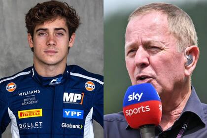 Franco Colapinto ignoró a Martin Brundle, quien se acercó para entrevistarlo