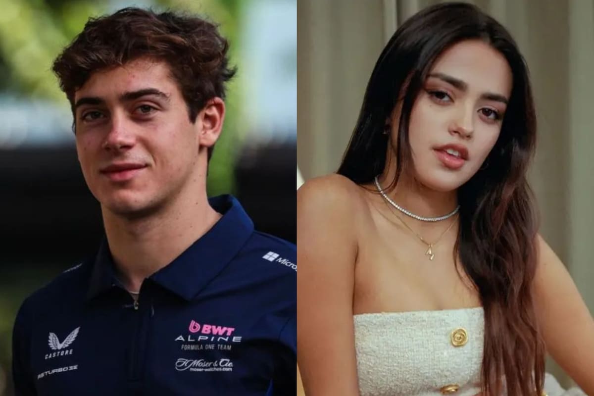 Franco Colapinto inició un romance con Maia Reficco