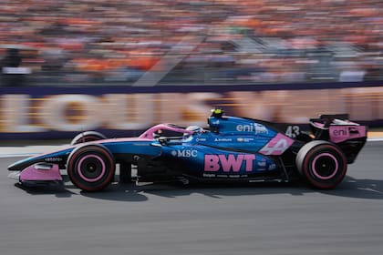 En qué canal pasan el GP de Países Bajos de la Fórmula 1, con Franco Colapinto