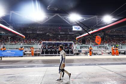 Franco Colapinto largará último en el Gran Premio de Abu Dhabi; es la última carrera de 2024