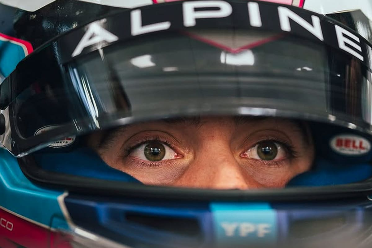Franco Colapinto, listo para el estreno en Alpine, en su vuelta a la F1