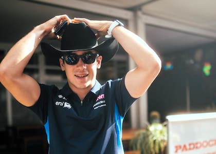 Franco Colapinto llegó a Austin para competir en el Gran Premio de Estados Unidos