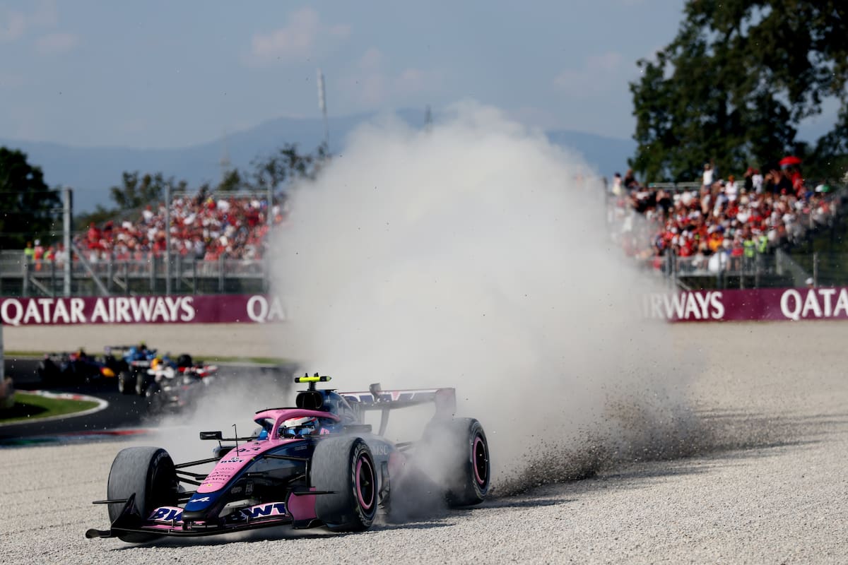 Franco Colapinto llegó noveno en el Gran Premio de Italia y sumó dos puntos para la tabla de posiciones