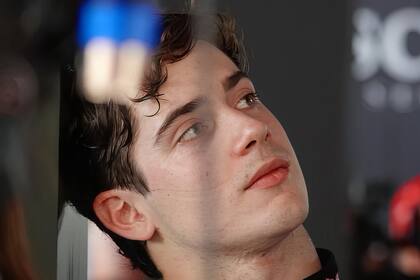 Franco Colapinto, pensativo en Silverstone