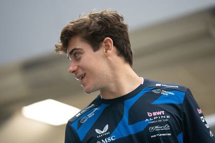 Franco Colapinto probó el auto de Alpine 2026 en un simulador