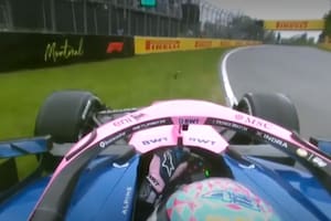 Franco Colapinto protagonizó un roce contra el muro tras salir de boxes durante el Gran Premio de Canadá
