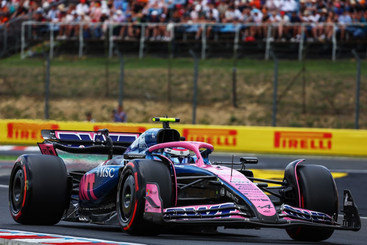 Franco Colapinto quedó a tres décimas de su compañero Gasly en Alpine