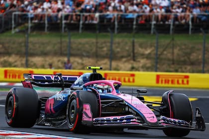 Franco Colapinto quedó a tres décimas de su compañero Gasly en Alpine