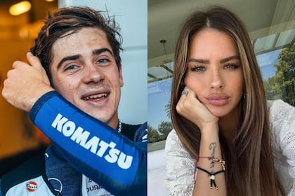 Franco Colapinto reflexionó sobre su relación con la China Suárez (Foto: Instagram @williamsracing / @sangrejaponesa)