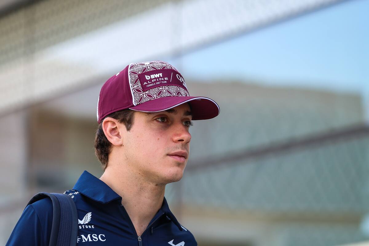 Franco Colapinto saldrá desde los boxes en el Gran Premio de Qatar, en Lusail.