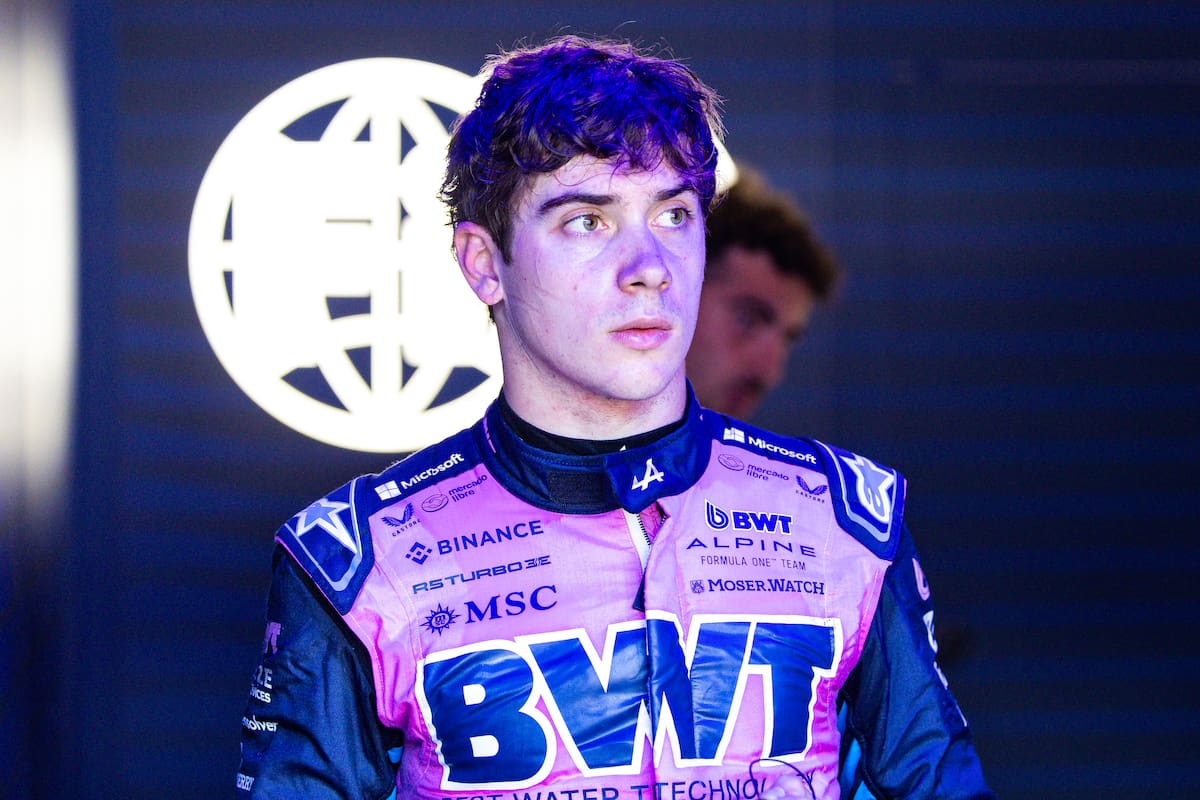 Franco Colapinto se ubicó 16° en su primera carrera del año en la Fórmula 1 con Alpine