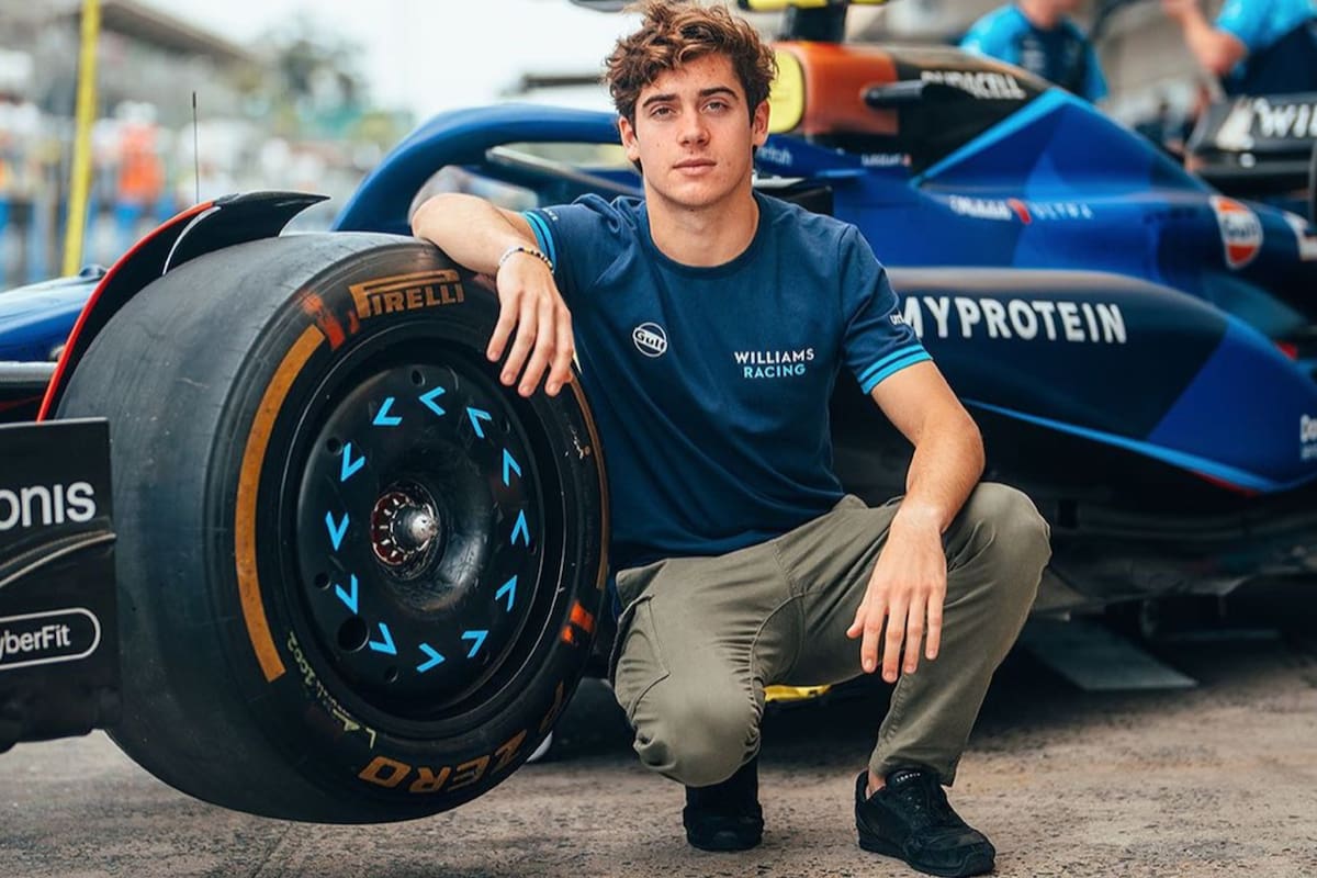 Franco Colapinto tomó la oportunidad y el fin de semana se estrenará a tiempo completo con Williams en el Gran Premio de Italia de Fórmula 1