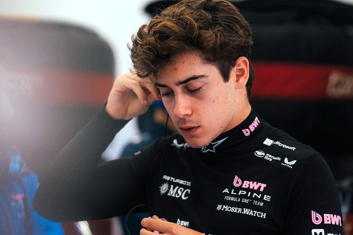Franco Colapinto tuvo un accidente en Hungría