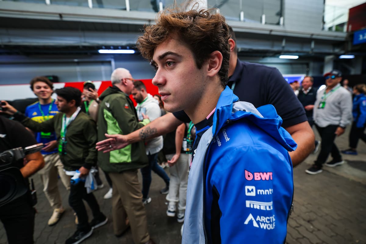 Franco Colapinto tuvo un fin de semana gris en el autódromo de San Pablo