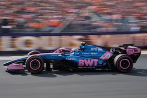 Colapinto sigue de cerca a Gasly con el viejo Alpine y se ilusiona con lo que podrá hacer con el nuevo