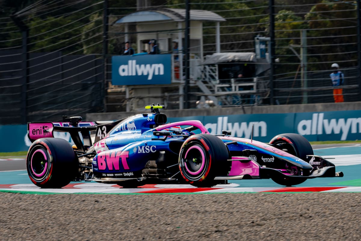 Franco Colapinto, uno de los pilotos titulares de Alpine, afrontará la tercera fecha de la F1 2026 en Japón