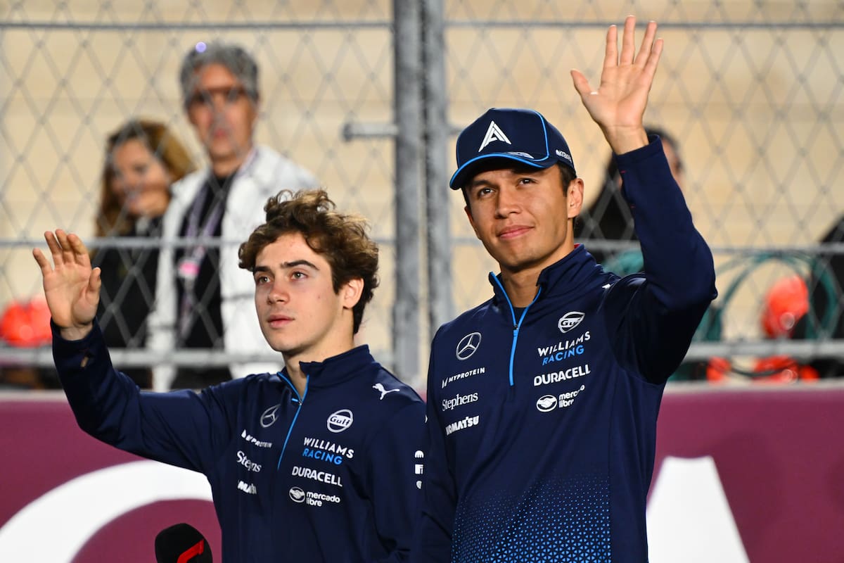 Franco Colapinto y Alexander Albon están obligados a tener una buena actuación en la qualy por una sanción de la FIA