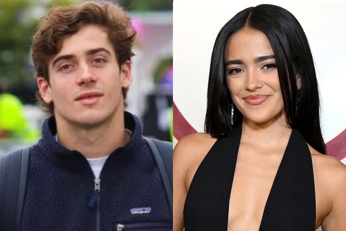 Franco Colapinto y Maia Reficco se mostraron enamoradosen Miami (Foto: Instagram @francolapinto / @maiareficco)