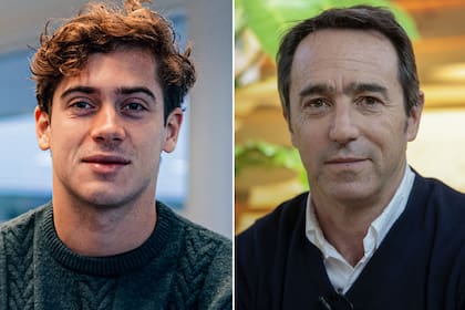 Franco Colapinto y Marcos Galperín