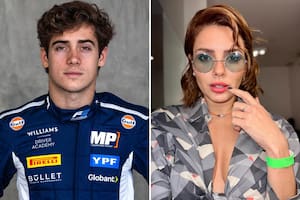 Franco Colapinto y Natalie Pérez se conocieron en una fiesta en España