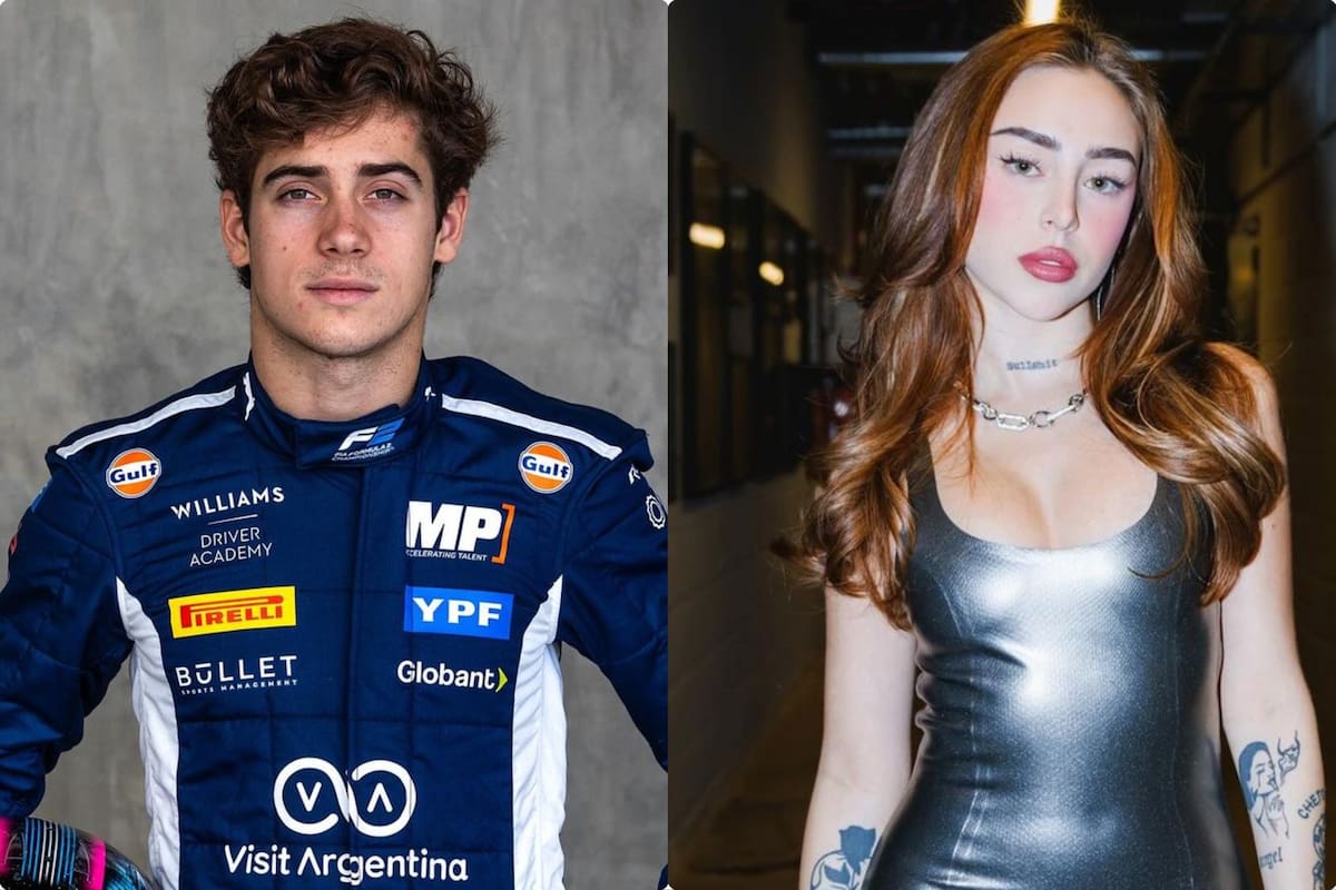 Franco Colapinto y Nicki Nicole ¿romance en puerta? (Foto: Instagram/@nicki.nicole @francolapinto)