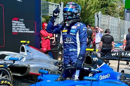 Franco Colapinto ya conoce el circuito de Emilia-Romagna: ganó una carrea sprint en Fórmula 2 en 2024