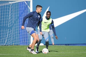 Franco Di Santo, recuperado de una distensión, será titular por primera vez en el campeonato en San Lorenzo ante Talleres