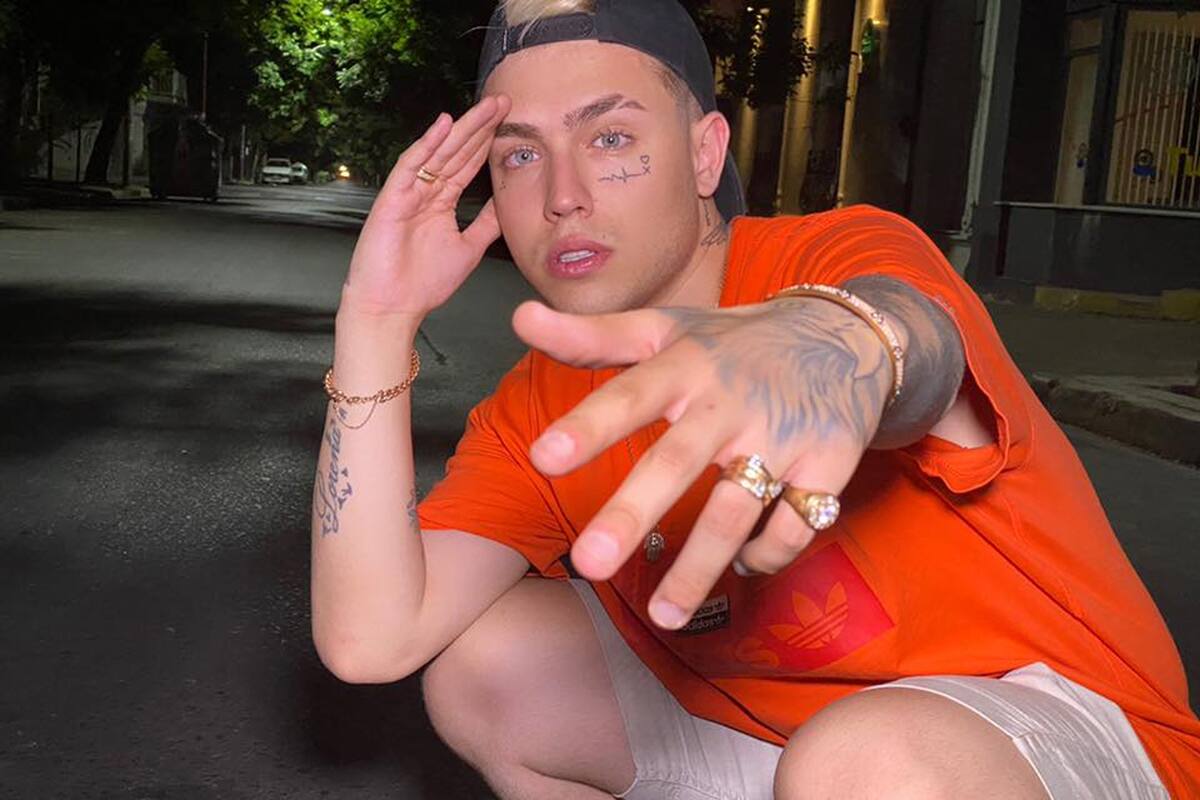 Franco Fernández, el cantante de trap de 22 años, fue detenido durante una balacera en Rosario