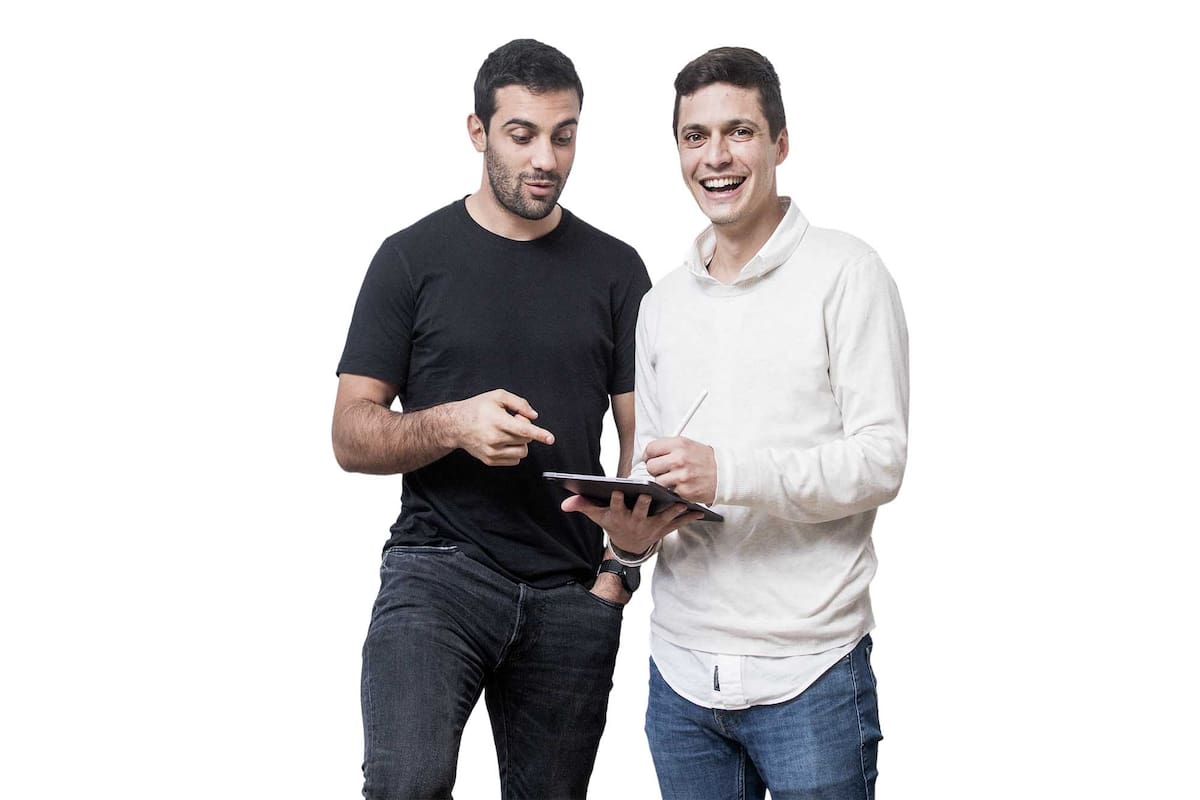 Franco Forte y Lucas Díaz, fundadores de Mudafy.