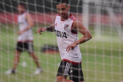 Franco López, delantero y con un apodo particular: Dinho, por su parecido con el crack brasilero