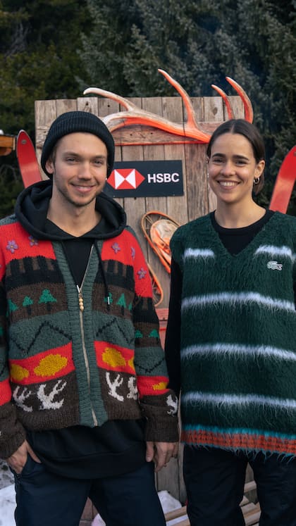 Franco Masini y Juana Farrell disfrutaron de una tarde de ensueños en la Patagonia