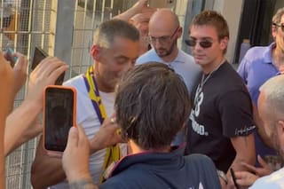 Una bienvenida inesperada: en Italia ovacionaron a Mastantuono, que busca sumar minutos (y goles)