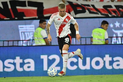 Franco Mastantuono es una pieza inamovible del mediocampo de un River que necesita elevar su nivel