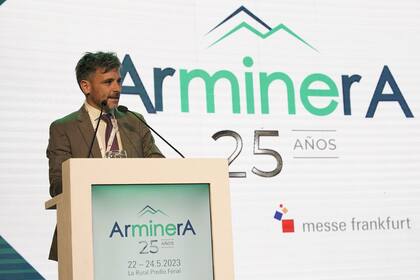 Franco Mignacco, presidente de la Cámara Argentina de Empresarios Mineros (CAEM)