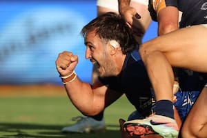 El hat-trick menos esperado y el encontronazo de Tomás Albornoz con un crack de los Springboks