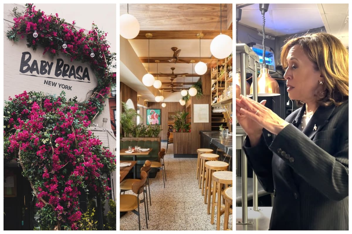 Franco Noriega es dueño de Baby Brasa, el restaurante latino que visitó Kamala Harris