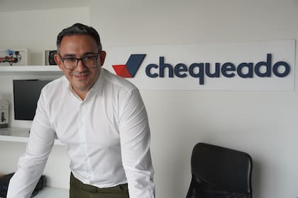 Franco Piccato, Director Ejecutivo de Chequeado: "La desinformación es personalizada, emocional y diseñada para explotar sesgos". Foto: Morena Zylbersztein / Chequeado