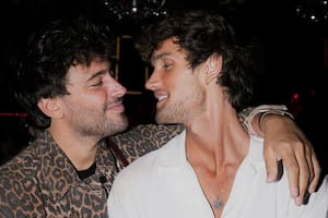 Franco Poggio y su novio, Lizardo Ponce, su gran amor y su apoyo